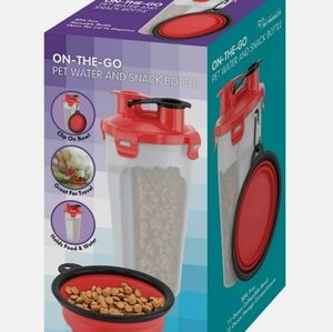 On The Go Pet Water & Food Bottle